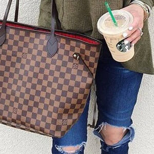 💎✨BEAUTIFUL✨💎Authentic Louis Vuitton Neverfull MM Damier Ebene